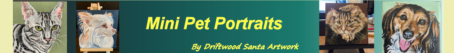 Mini Pet Portraits